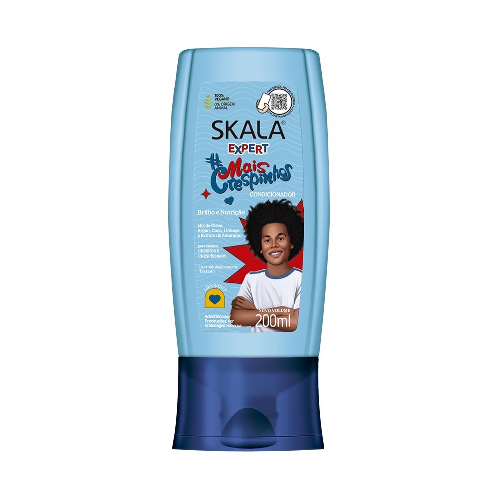 Kit Skala Shampoo 325ml + Condicionador 200ml #Mais Crespinhos