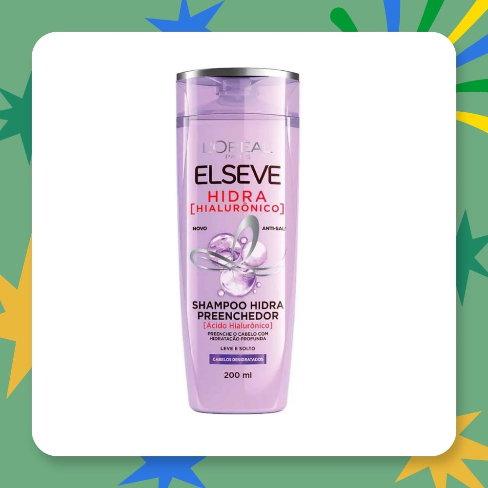 Shampoo Elseve Hidra Hialurônico 200ml