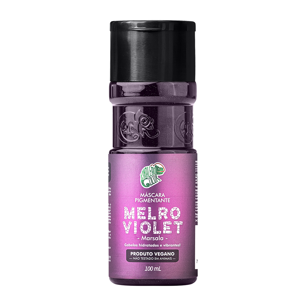 Máscara Pigmentante Kamaleão Color Melro Violet 100 ml