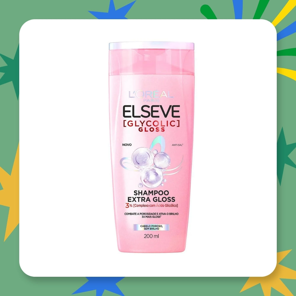 Shampoo Elseve Glycolic Gloss 200ml