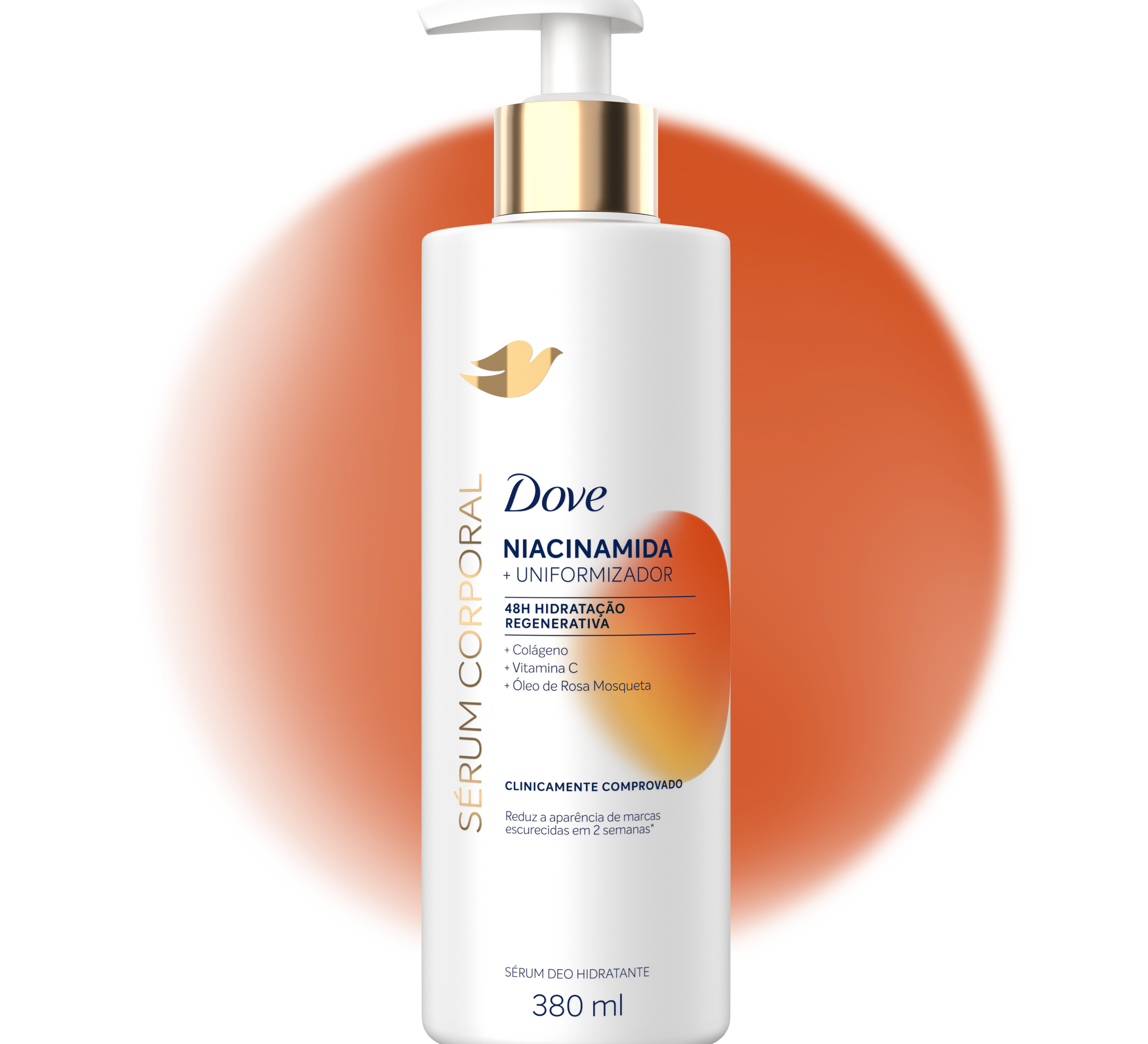 Sérum Hidratante Corporal Dove Niacinamida + Uniformizador 380 ml