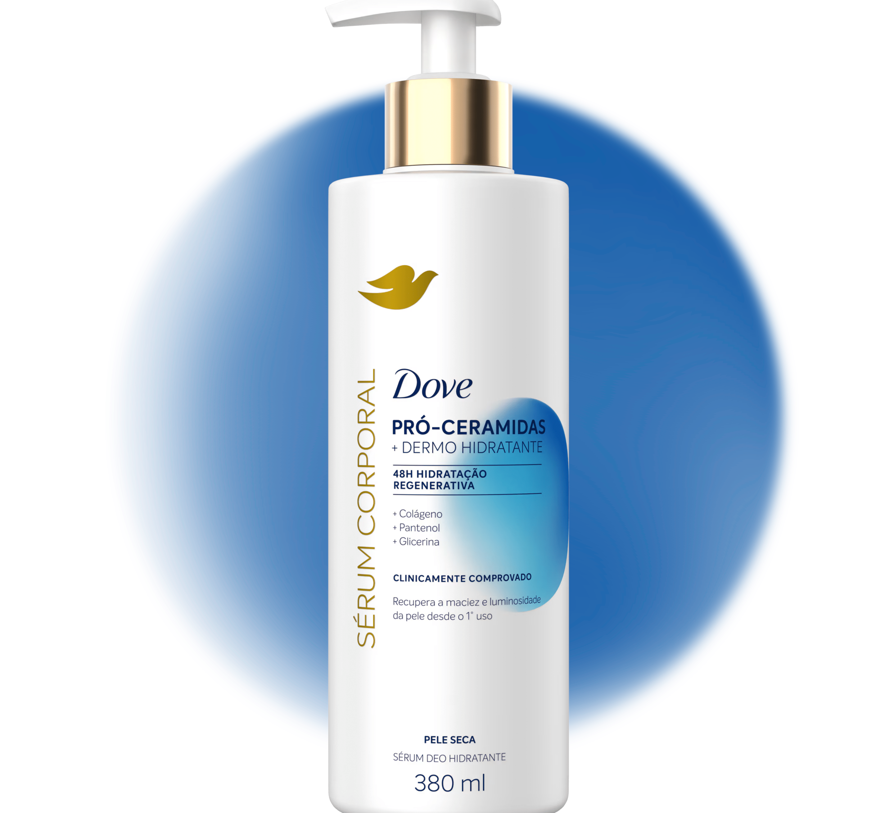 Sérum Hidratante Corporal Dove Pró-Ceramidas + Dermo Hidratante 380 ml