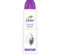 Desodorante Antitranspirante Aerosol Dove Fresh Care Lavanda e Baunilha 150 ml