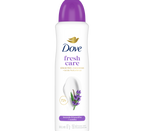 Desodorante Antitranspirante Aerosol Dove Fresh Care Lavanda e Baunilha 150 ml