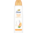 Desodorante Antitranspirante Aerosol Dove Fresh Care Pêssego e Leite de Arroz 150 ml