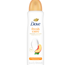 Desodorante Antitranspirante Aerosol Dove Fresh Care Pêssego e Leite de Arroz 150 ml