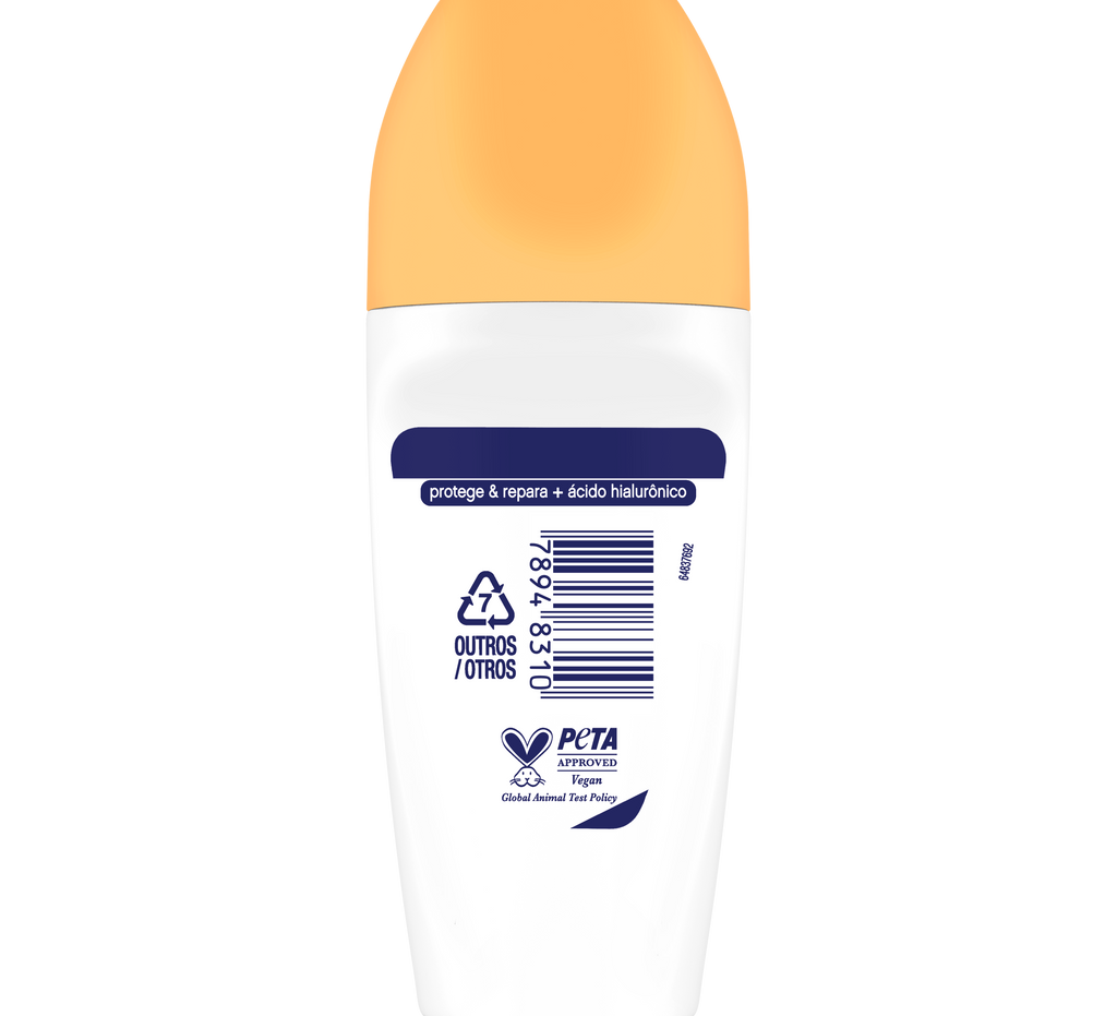 Desodorante Roll-On Dove Fresh Care Pêssego e Leite de Arroz 50 ml