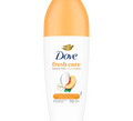 Desodorante Roll-On Dove Fresh Care Pêssego e Leite de Arroz 50 ml