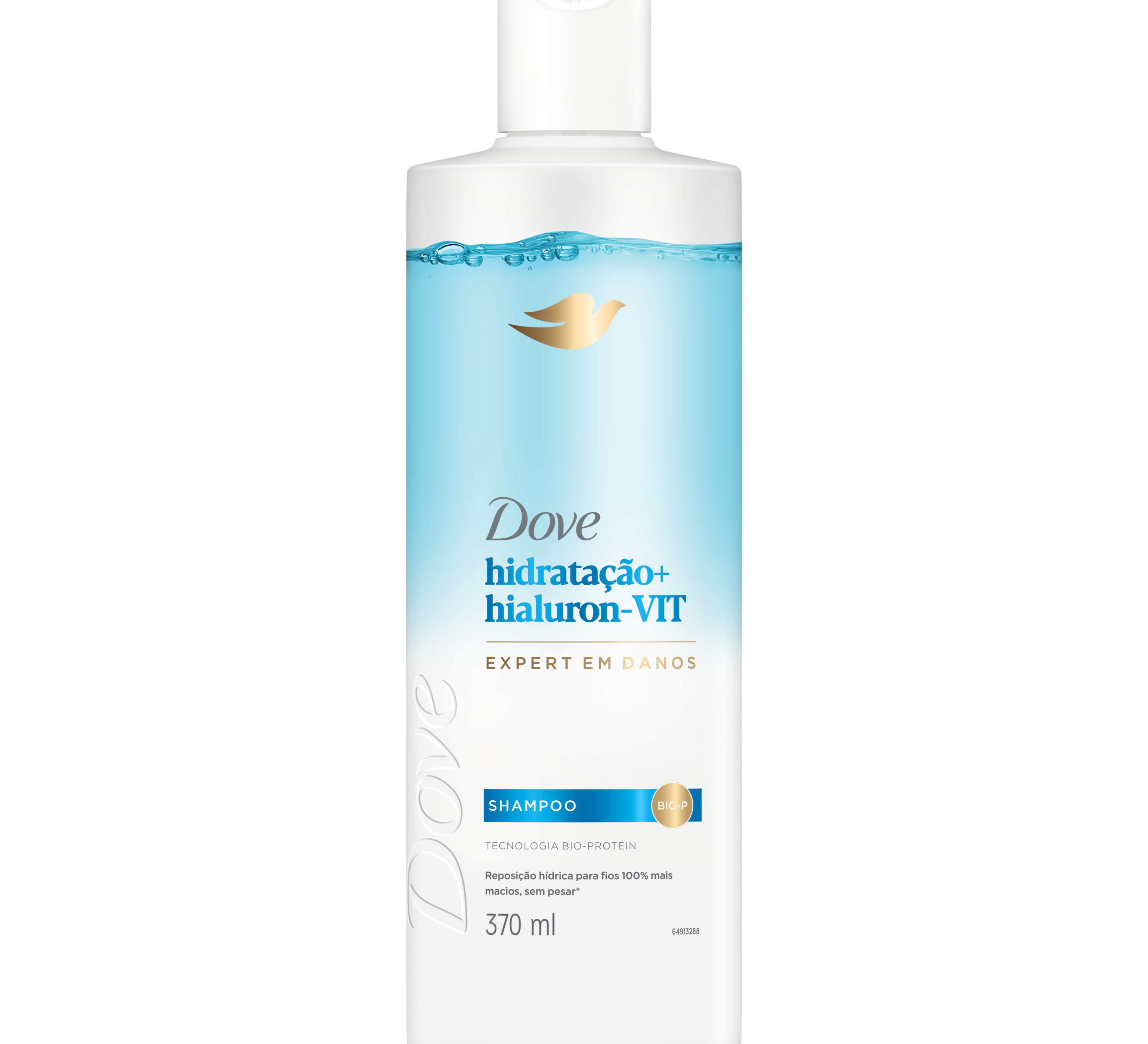 Shampoo Dove Hidratação + Hialuron-Vit 370ml