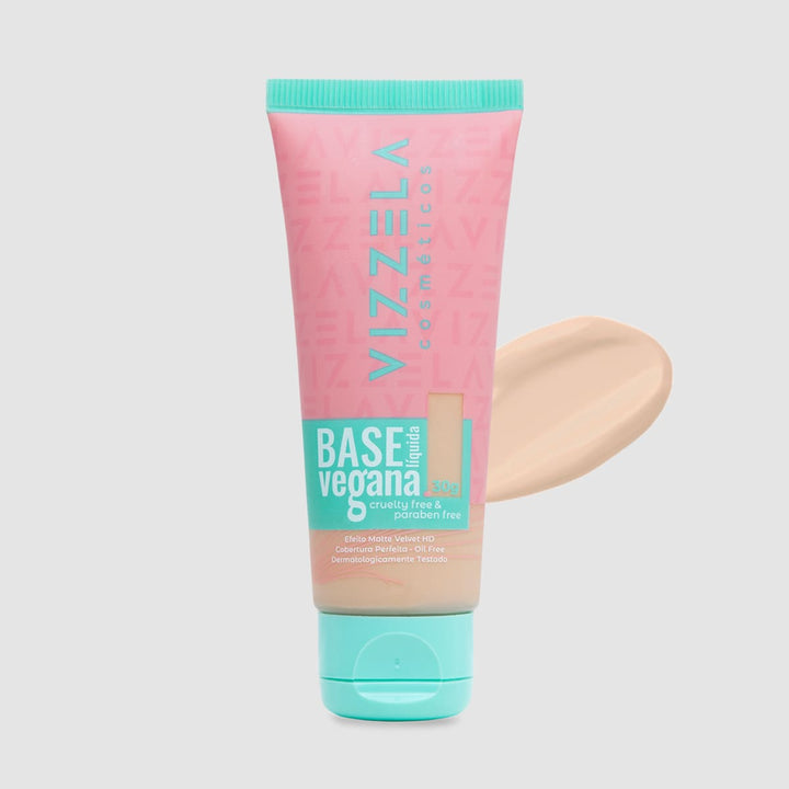 Base Líquida Vizzela Vegana Matte Cor 03 30 g