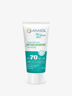 Protetor Solar Facial Anasol Todo Santo Dia Antioleosidade Antiacne FPS 70 40 g