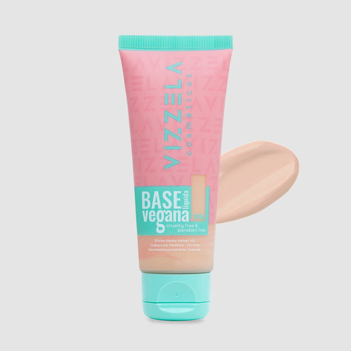 Base Líquida Vizzela Vegana Matte Cor 04 30 g