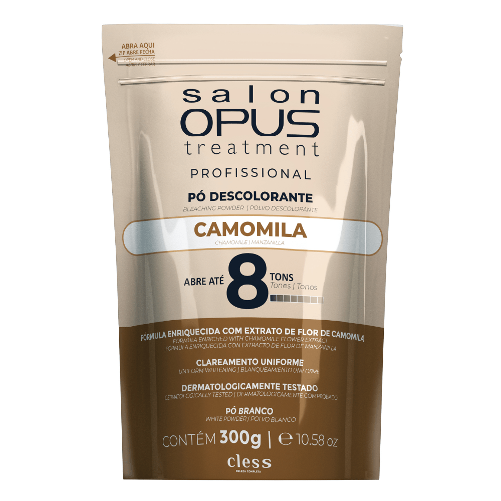 Pó Descolorante Salon Opus Profissional Camomila 300 g