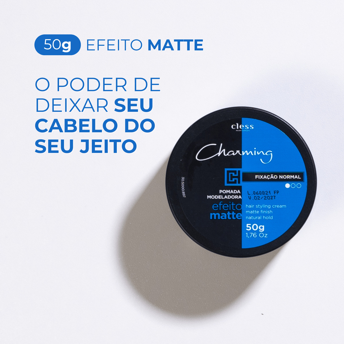 Cera Capilar Charming Normal Matte 50 g
