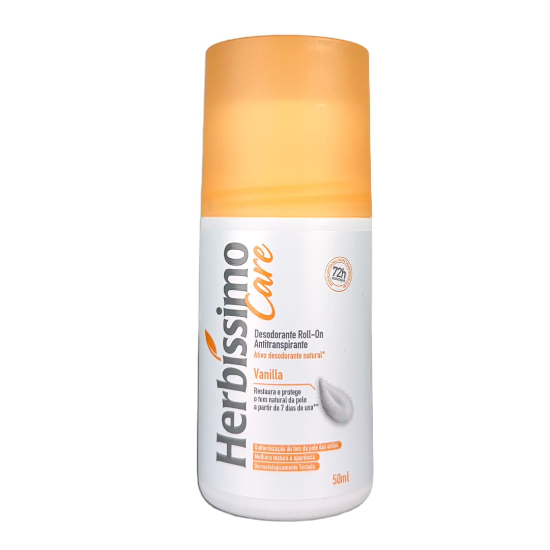 Desodorante Roll-on Herbíssimo Care Vanilla 50ml