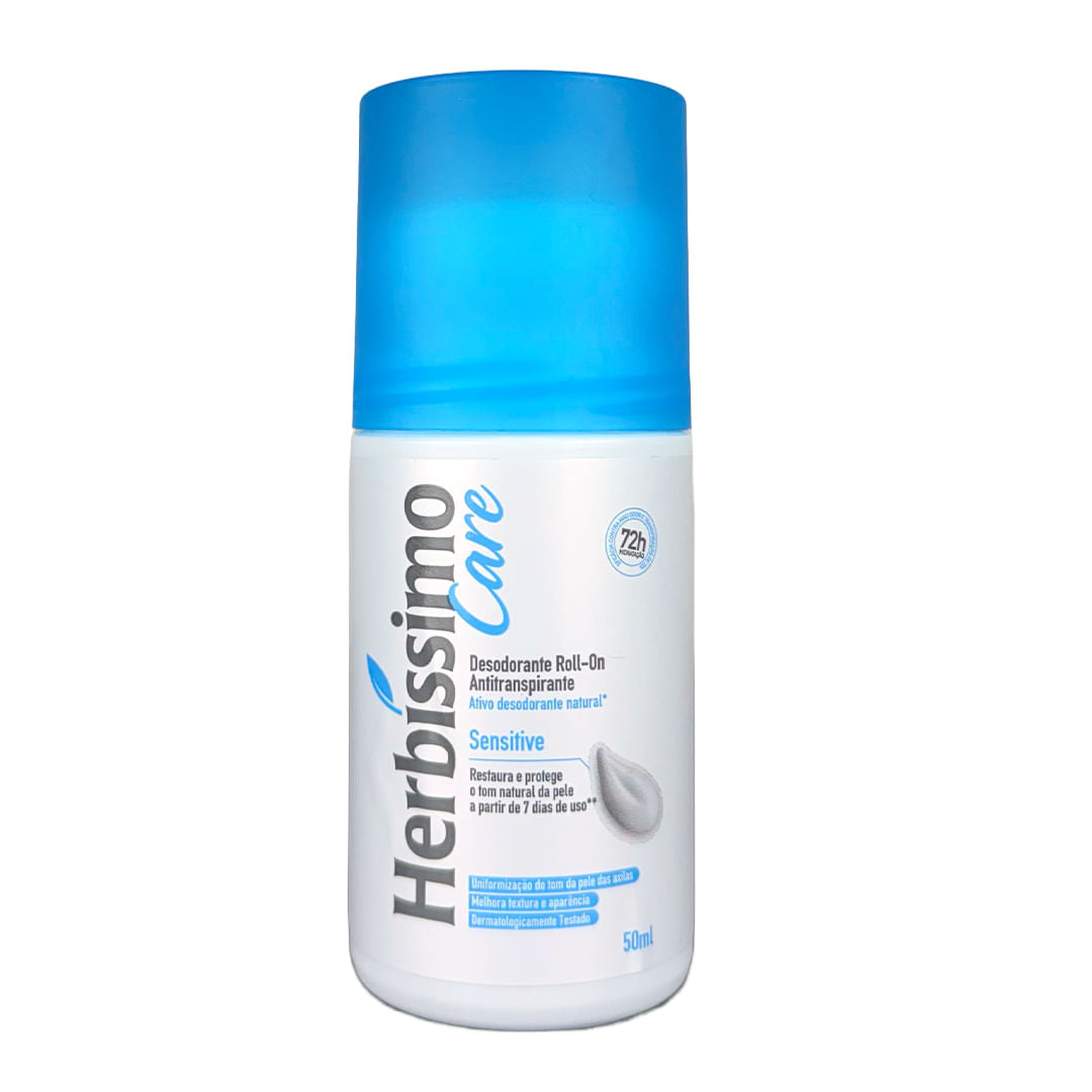 Desodorante Roll-on Herbíssimo Care Sensitive 50ml