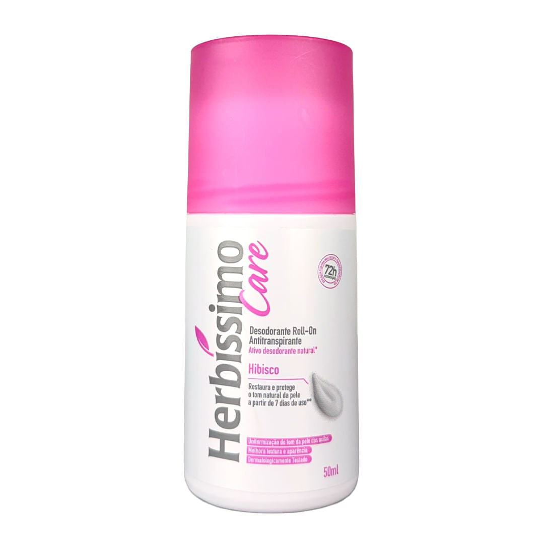 Desodorante Roll-on Herbíssimo Care Hibisco 50ml