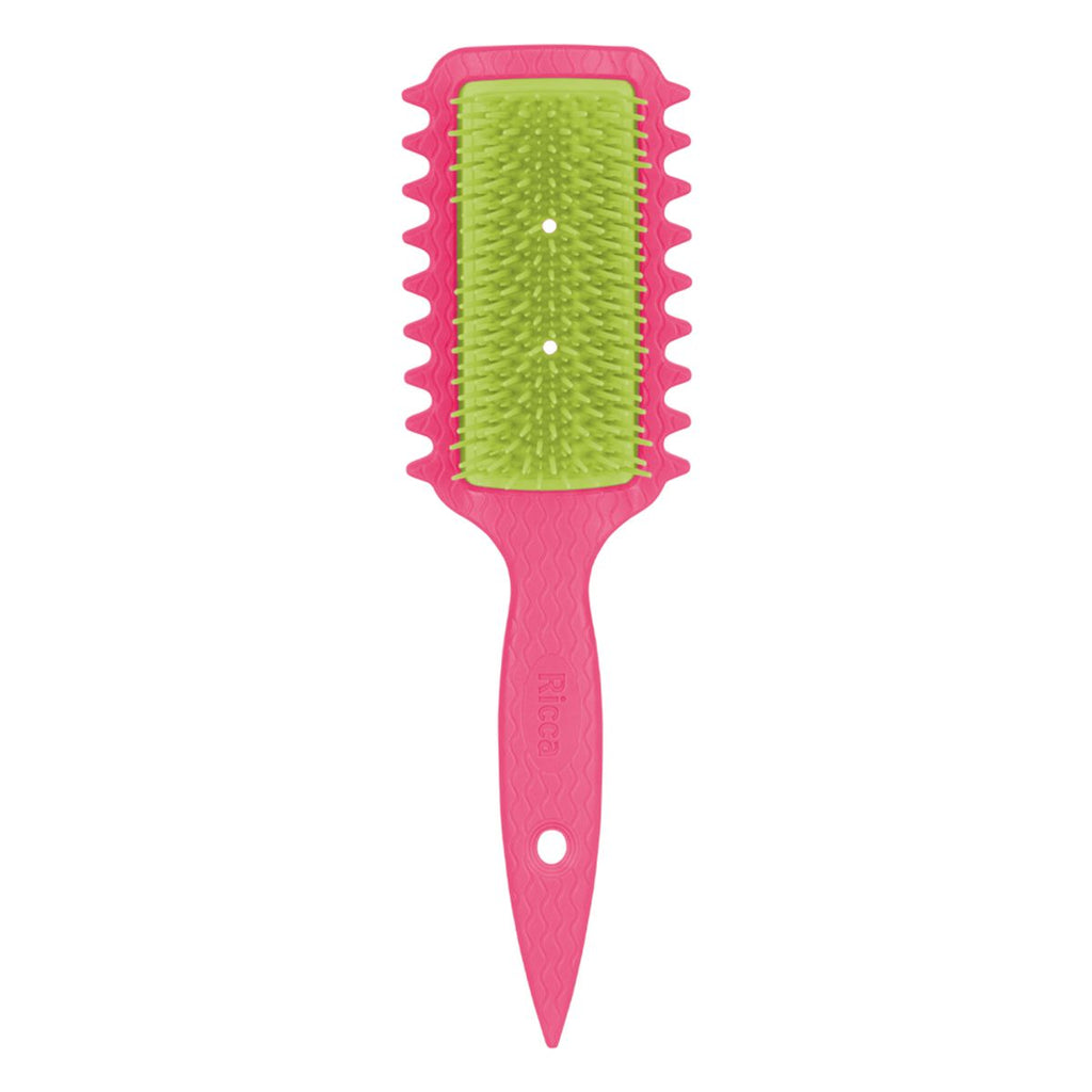 Escova de Cabelo Ricca Flex Fita Curl Rosa