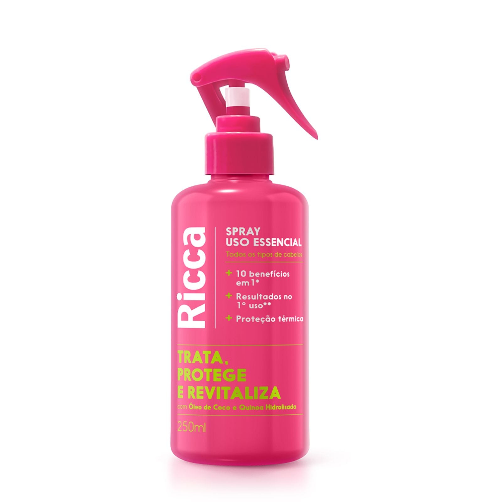 Spray Ricca Uso Essencial Trata, Protege e Revitaliza 250ml