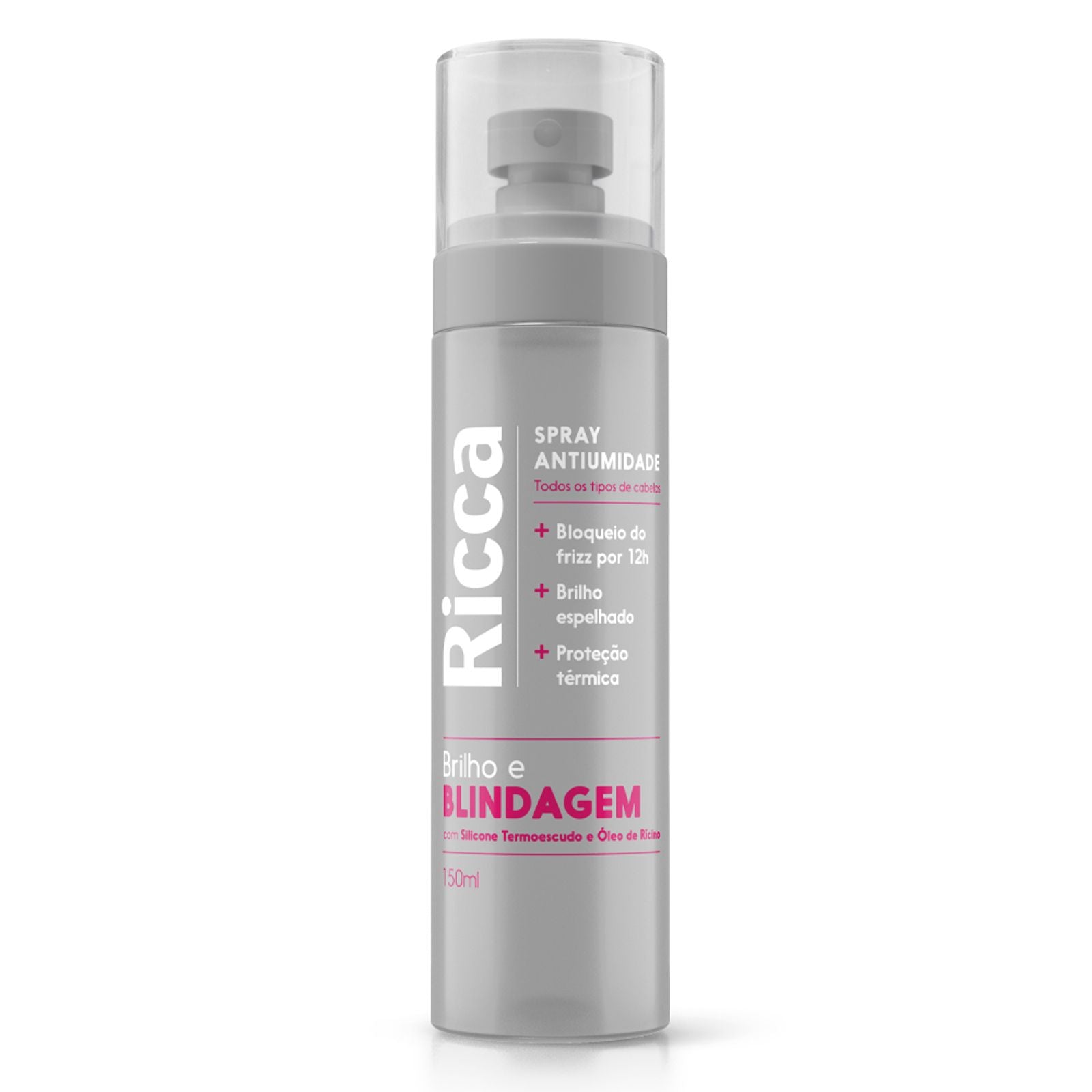 Spray Capilar Ricca Antiumidade Brilho e Blindagem 150ml