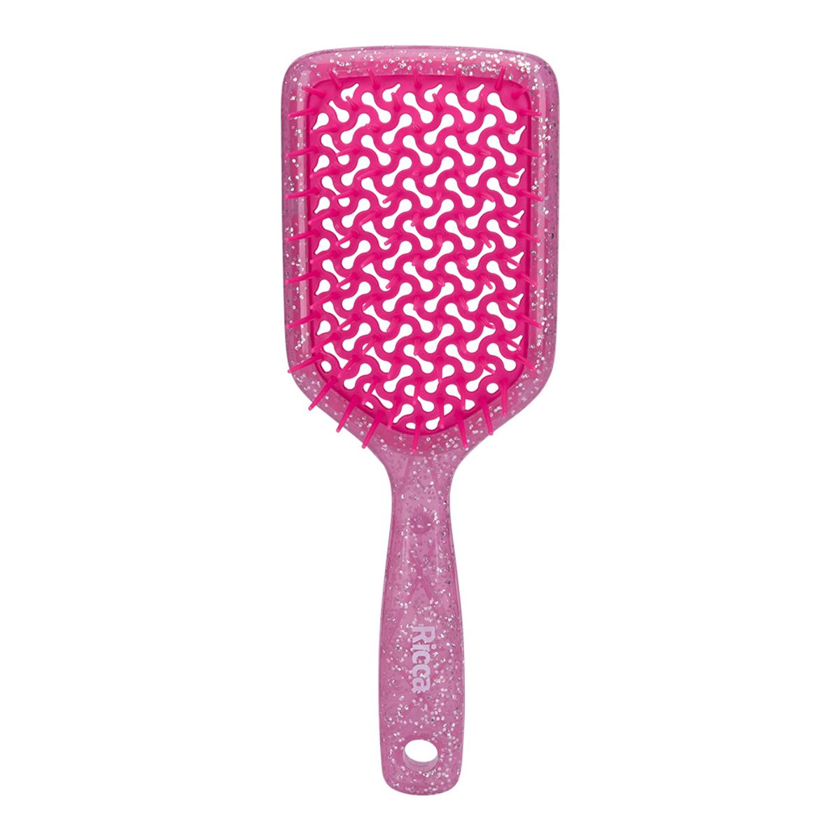 Escova Ricca Flex Glam Rosa