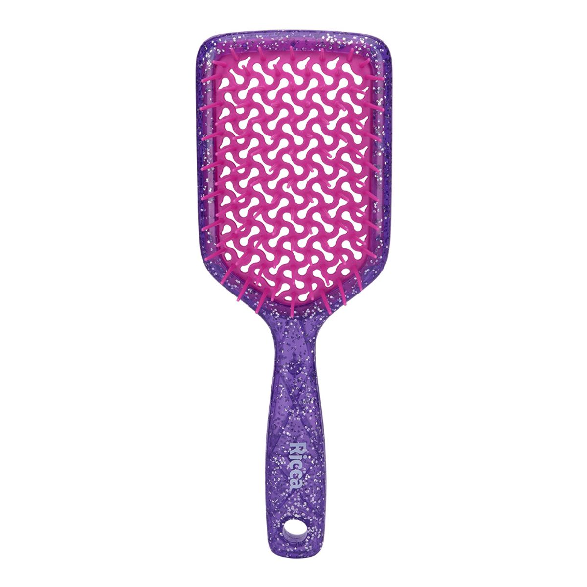 Escova Ricca Flex Glam Roxa