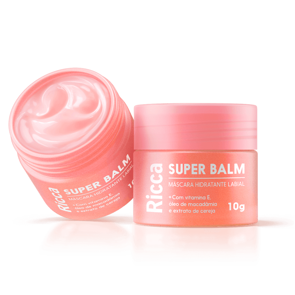 Máscara Hidratante Labial Ricca Super Balm