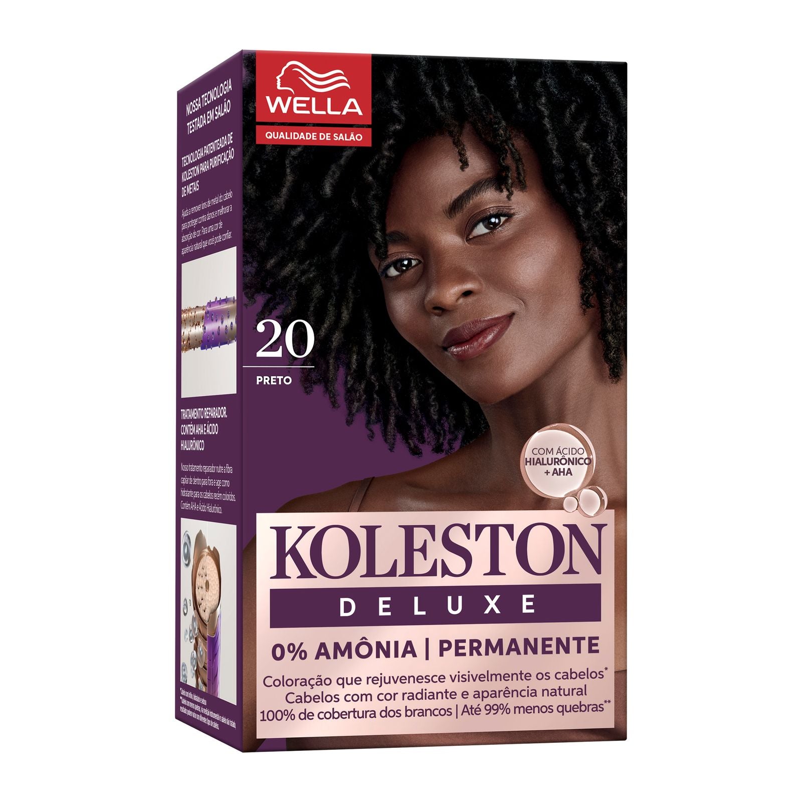 Coloração Koleston Deluxe Sem Amônia 2.0 Preto