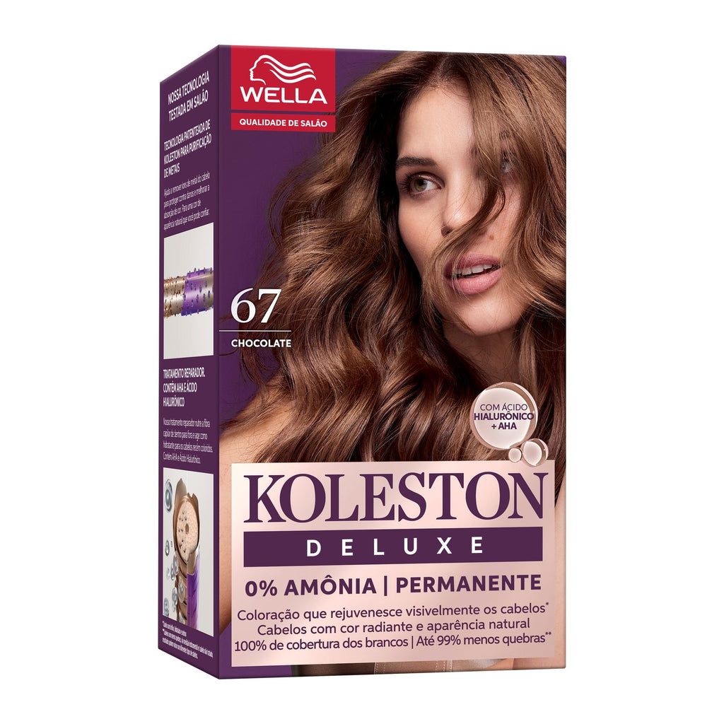 Coloração Koleston Deluxe Sem Amônia 6.7 Chocolate