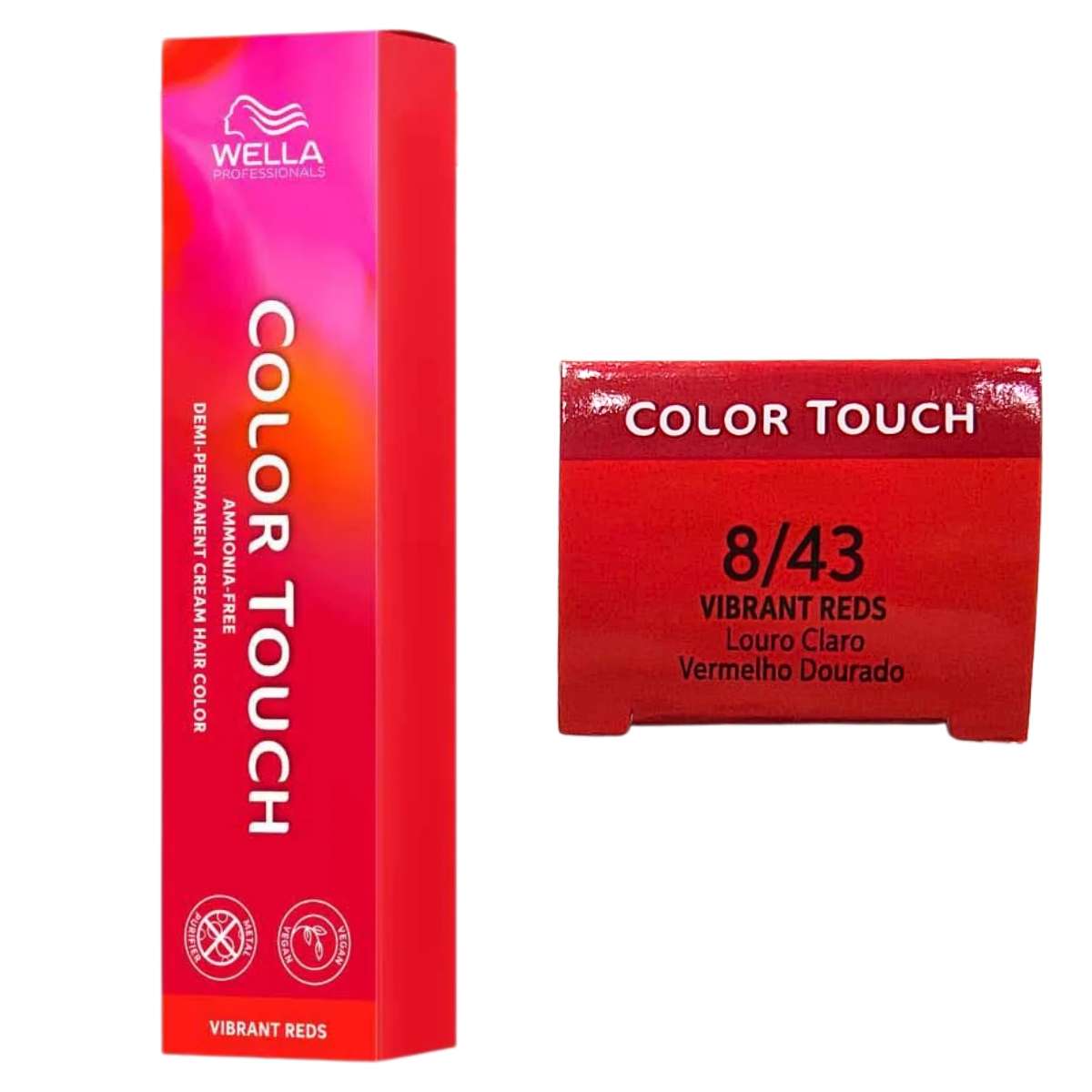 Tonalizante Wella Color Touch 8/43 60ml