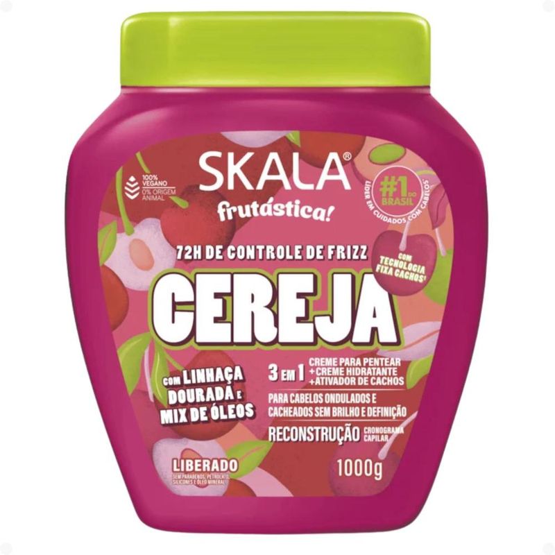Creme de Tratamento Skala Cereja 1000g