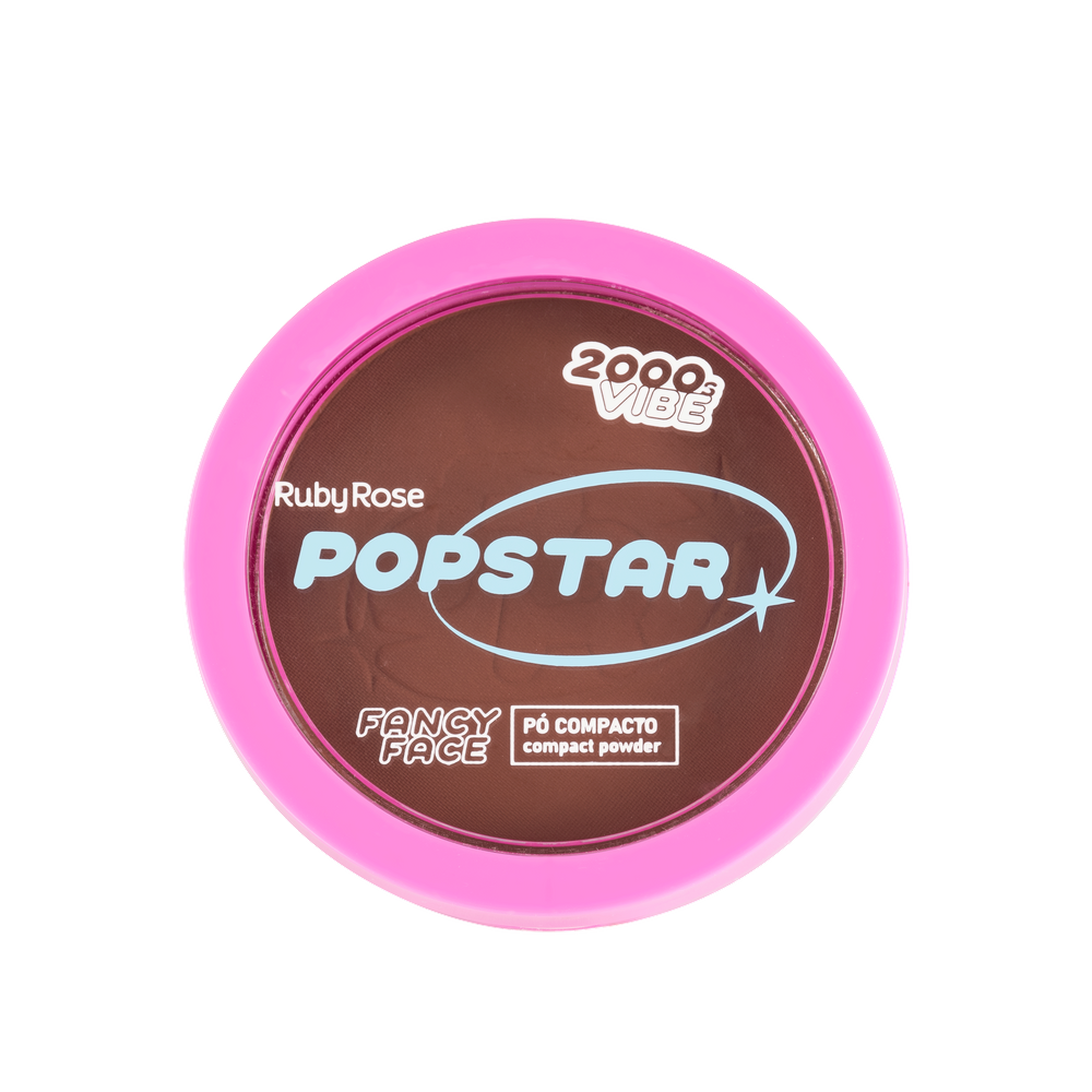 Pó Compacto Ruby Rose Popstar Fancy Face P80