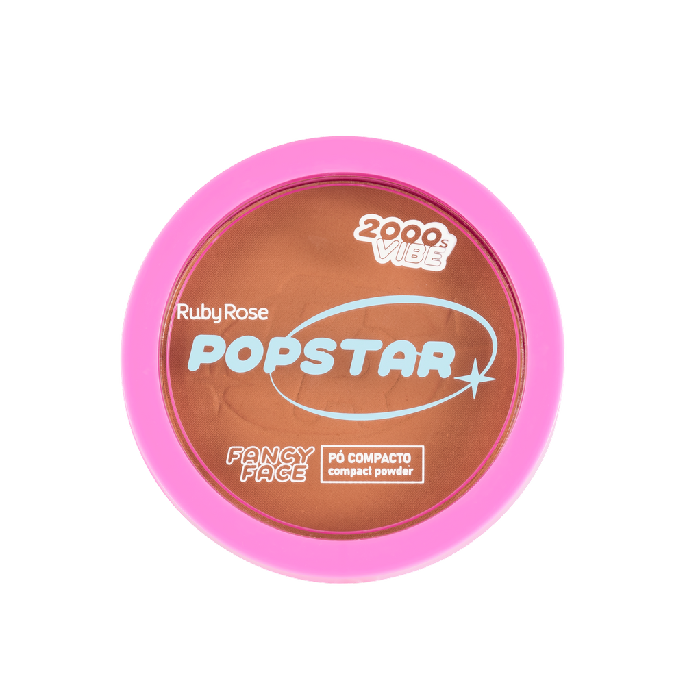 Pó Compacto Ruby Rose Popstar Fancy Face P60