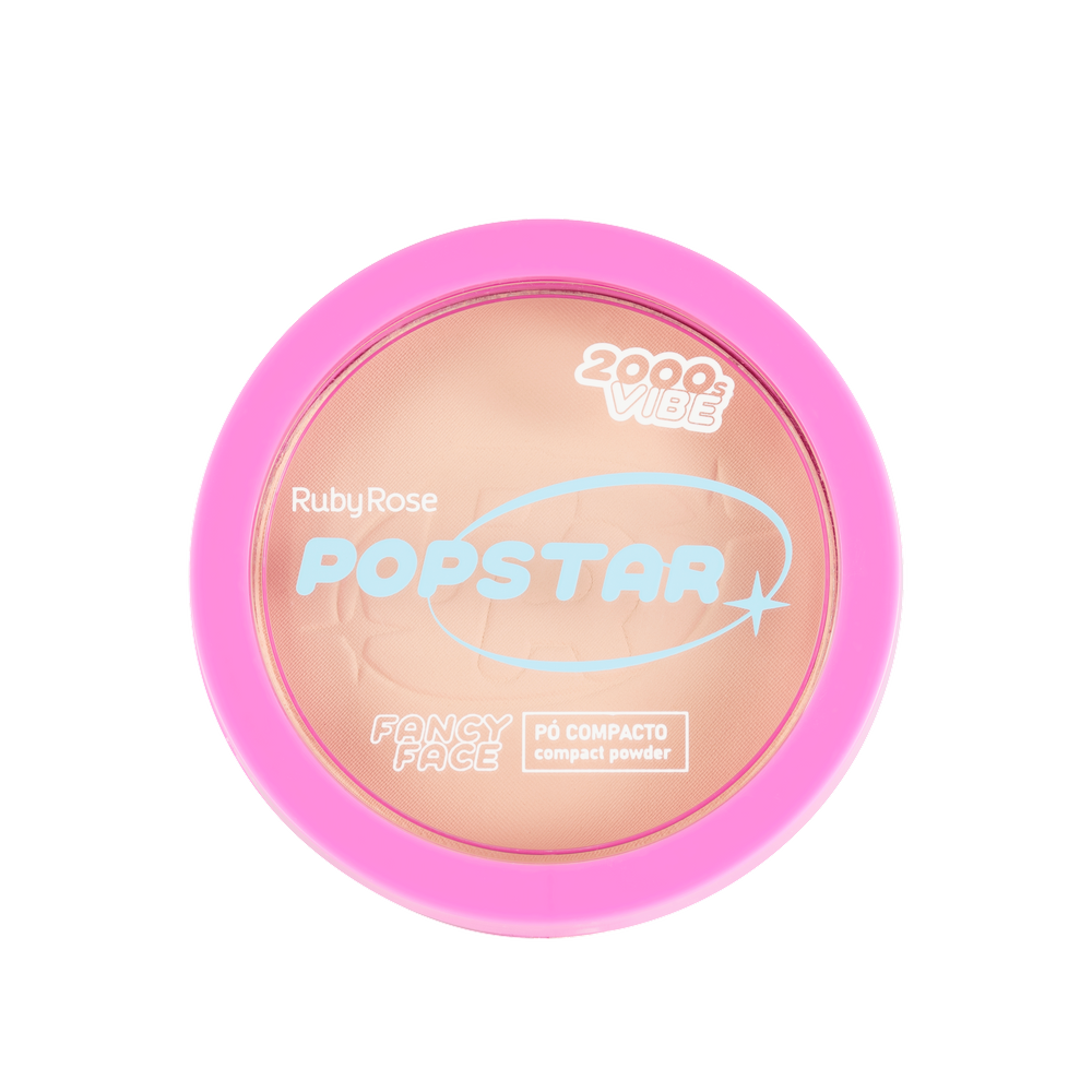Pó Compacto Ruby Rose Popstar Fancy Face P20