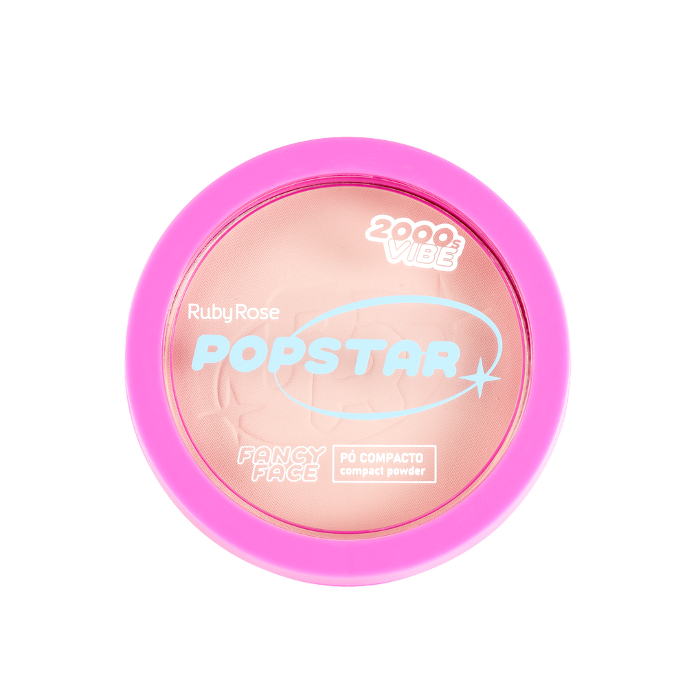 Pó Compacto Ruby Rose Popstar Fancy Face P10
