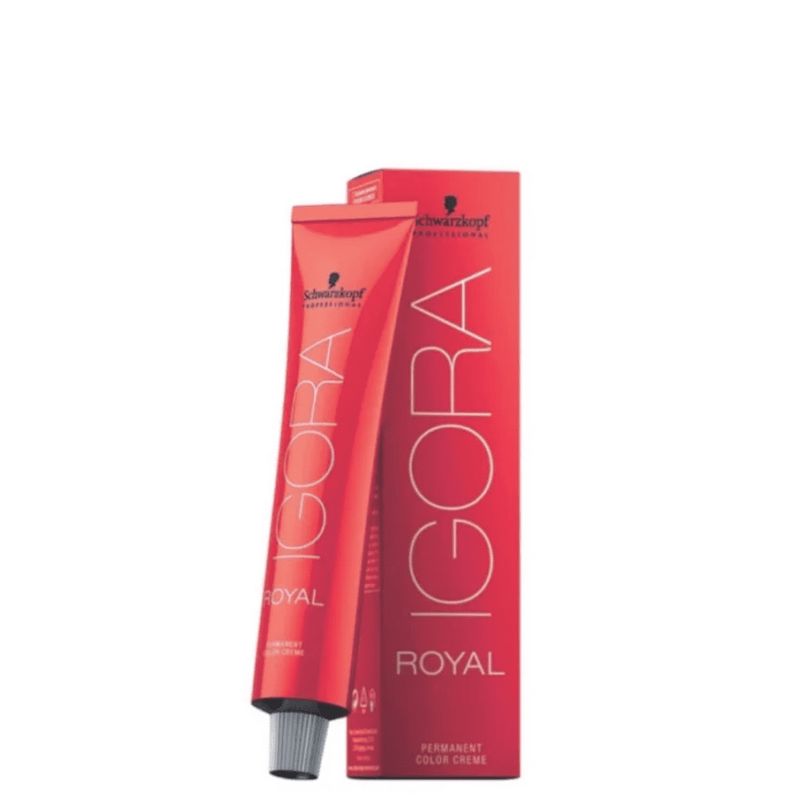Coloração Igora Royal 8-55 Louro Claro Dourado Extra 60 g