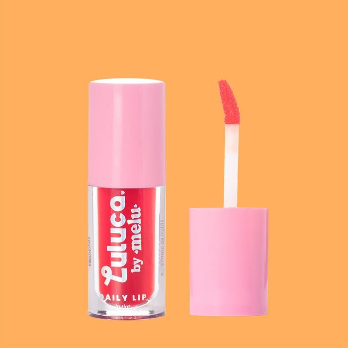 Lip Tint Melu Luluca Daily Coral Heat