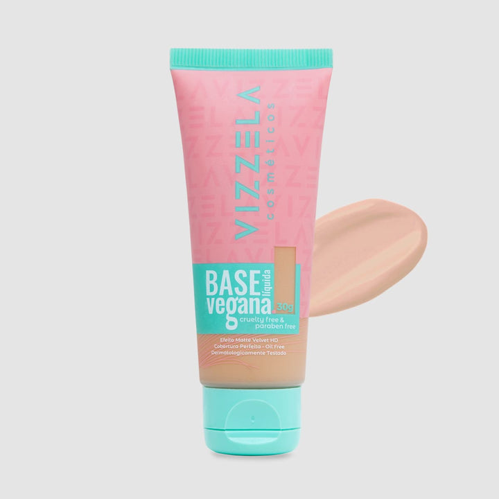 Base Líquida Vizzela Vegana Matte Cor 07 30 g