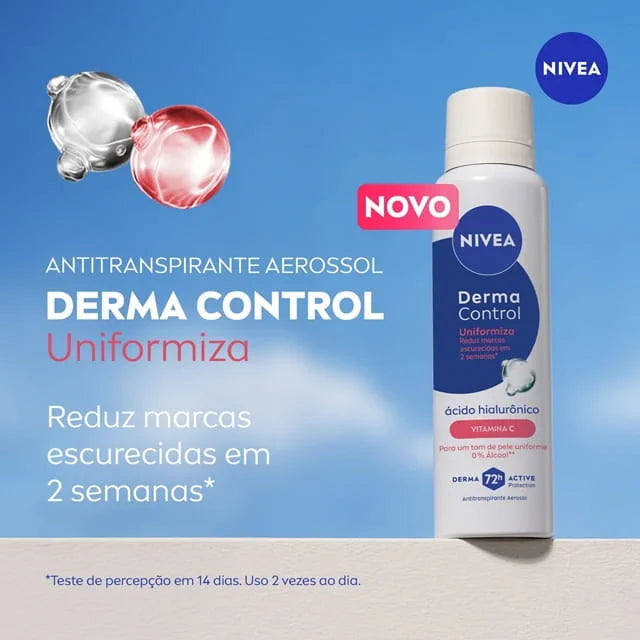 Desodorante Aerosol Nivea Derma Control Uniformiza 150ml