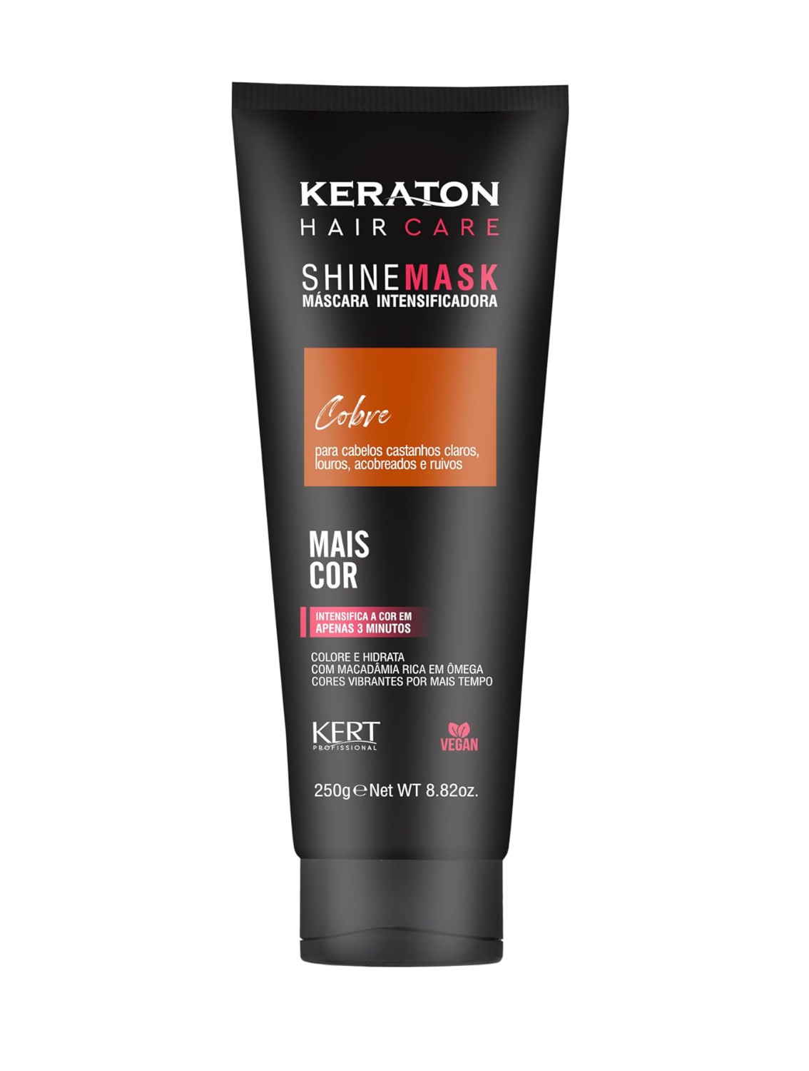 Máscara Tonalizante Keraton Shine Mask Cobre 240 g