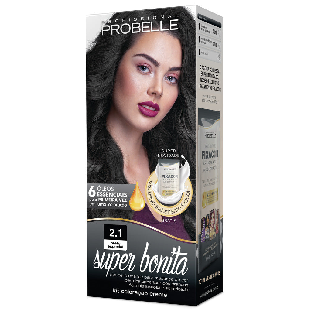 Coloração Probelle Super Bonita Preto Especial 2.1