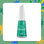 Esmalte Cremoso Risqué Verde Verdade Hipoalergênico 8ml