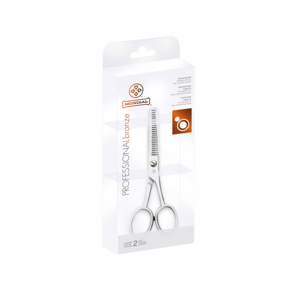 Tesoura para Cabelo Mundial Fio Desbaste 5" Ref. BC-346