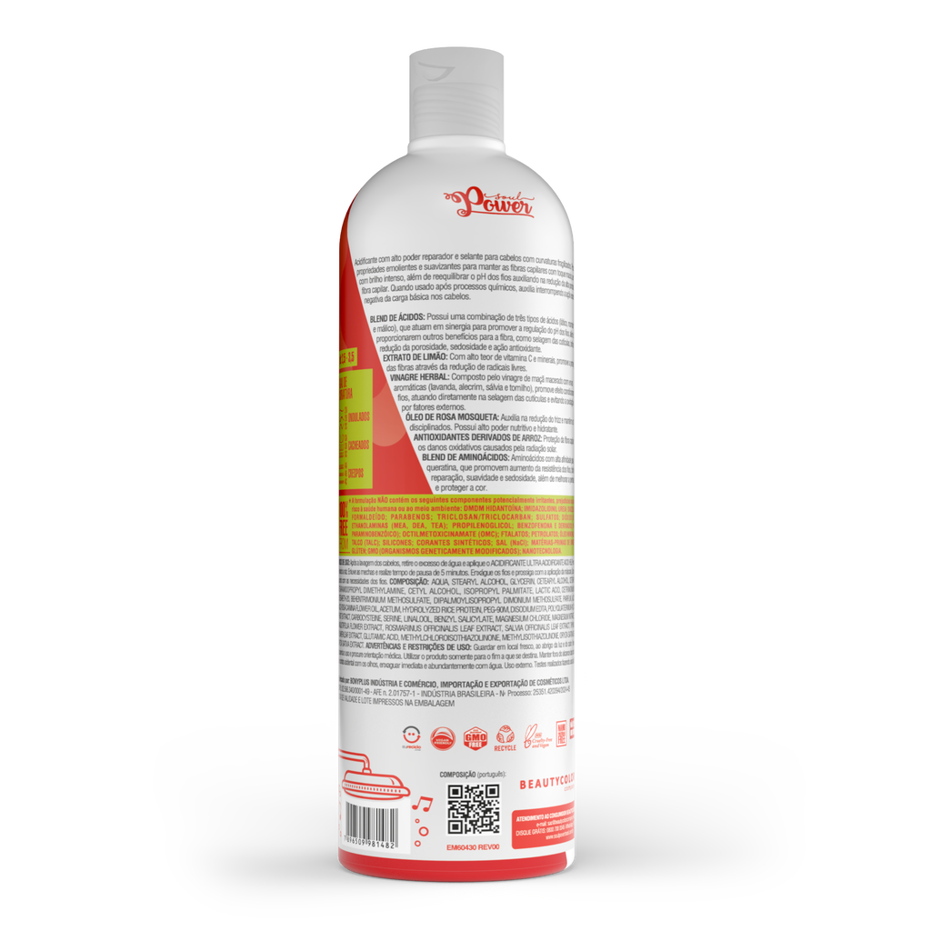 Acidificante Capilar Soul Power Acid Help Ultra 315 ml
