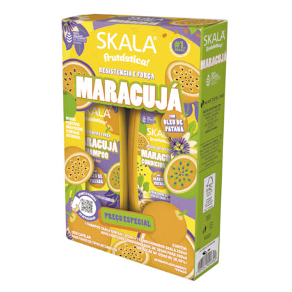 Kit Skala Shampoo 325ml + Condicionador 200ml Maracujá