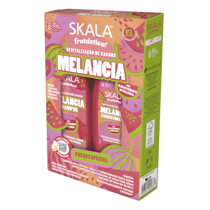 Kit Skala Shampoo 325ml + Condicionador 200ml Melancia
