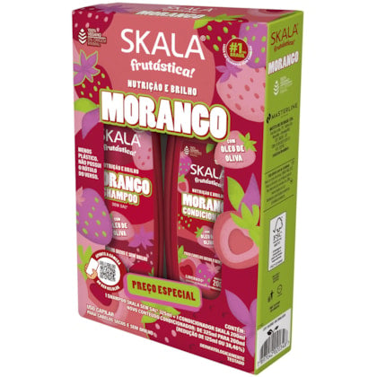 Kit Skala Shampoo 325ml + Condicionador 200ml Morango