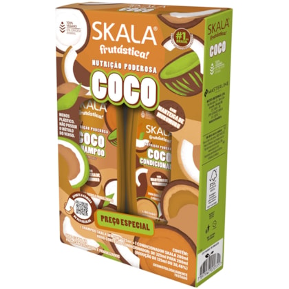 Kit Skala Shampoo 325ml + Condicionador 200ml Coco
