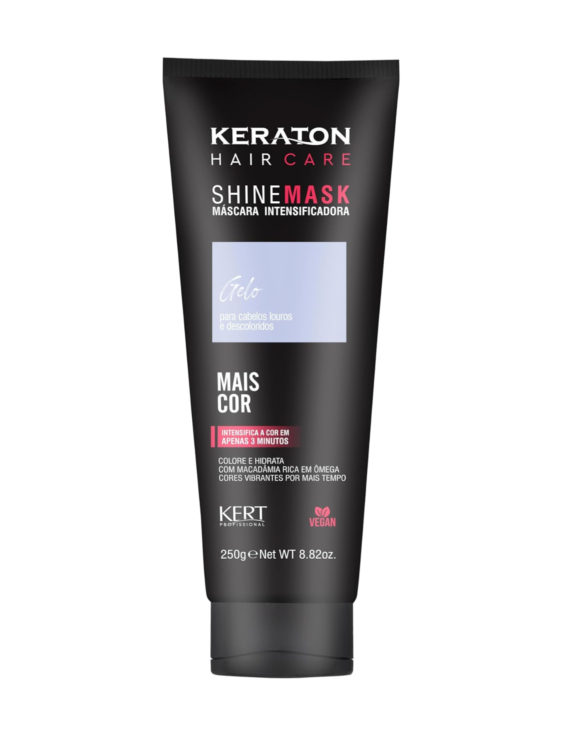 Máscara Tonalizante Keraton Shine Mask Gelo 240 g