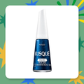 Esmalte Metálico Risqué Azul Hoje Sim, Amanhã Talvez 8ml